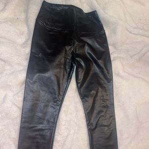 M boutique leather tight pants